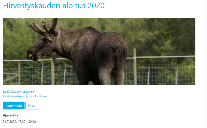 Tapahtumatietojen kuva