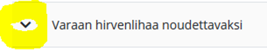 Varaa hirvenlihaa